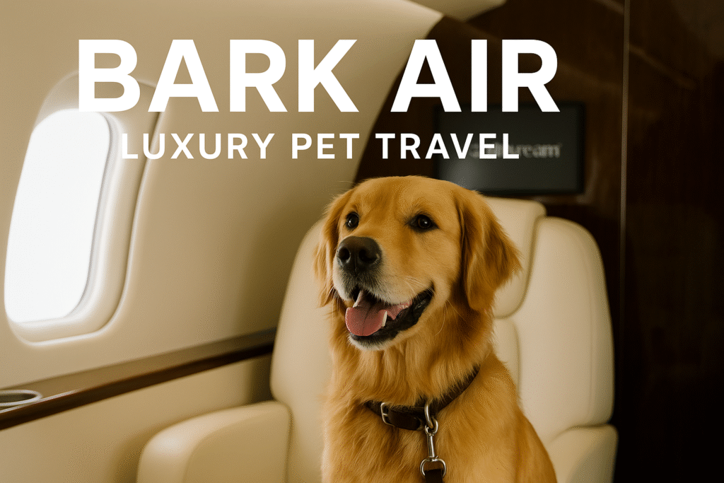 Bark Air Redefines Luxury Pet Travel