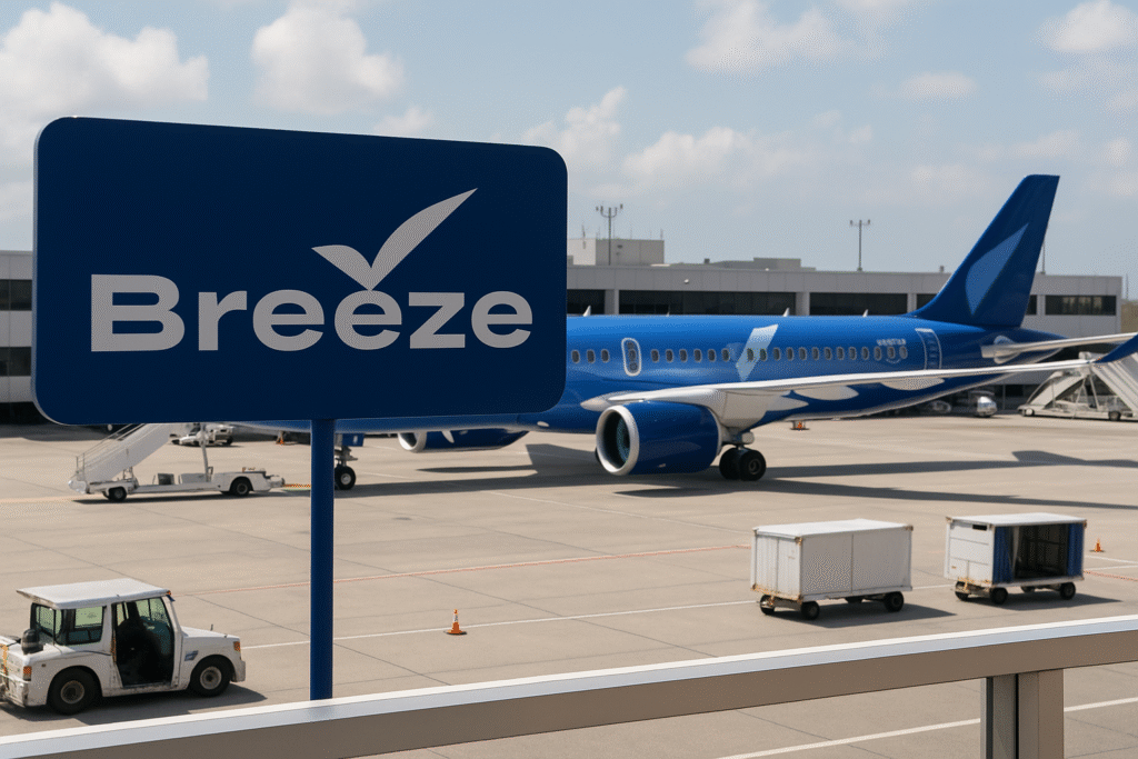 Breeze Airways Launches Nonstop Flights