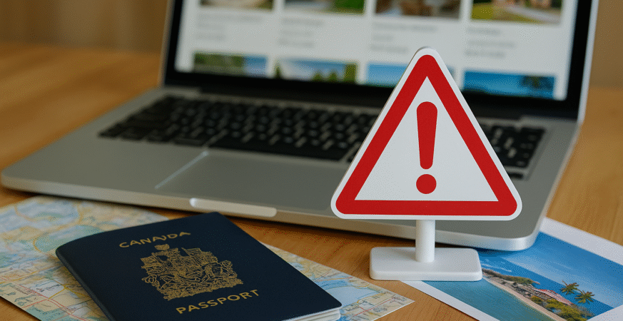 Travel scam