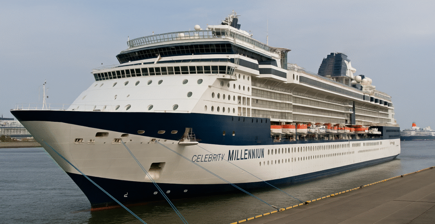 Celebrity Millennium Delay in Yokohama