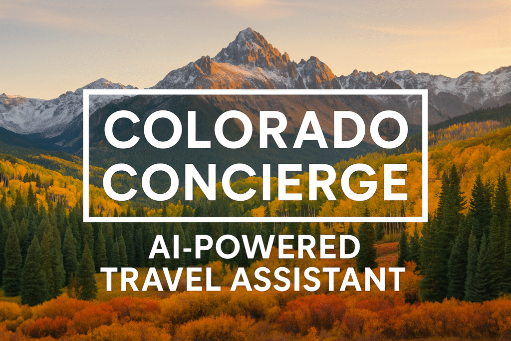 Colorado Introduces 'Colorado Concierge