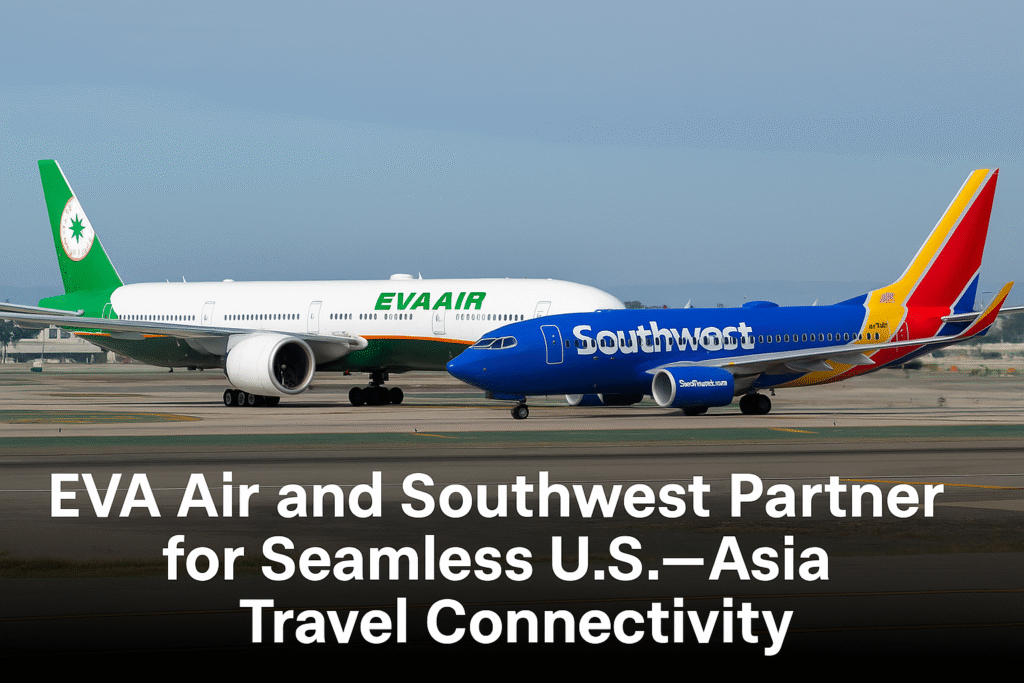 EVA Air and Southwest Airlines Unite