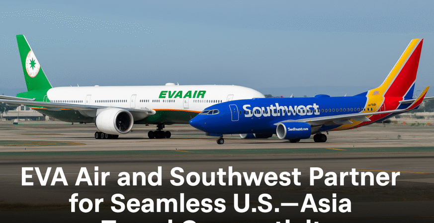 EVA Air and Southwest Airlines Unite