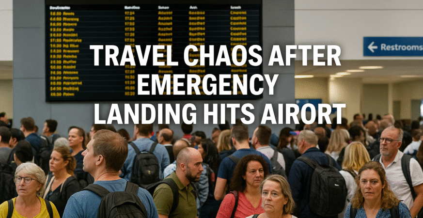 Emergency Landing at Birmingham Airport Sparks