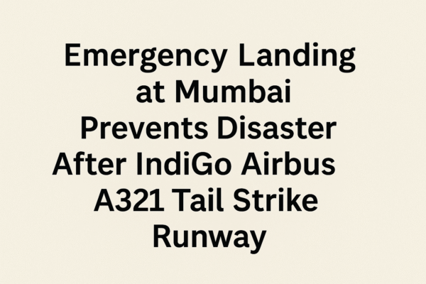 Emergency Landing at Mumbai