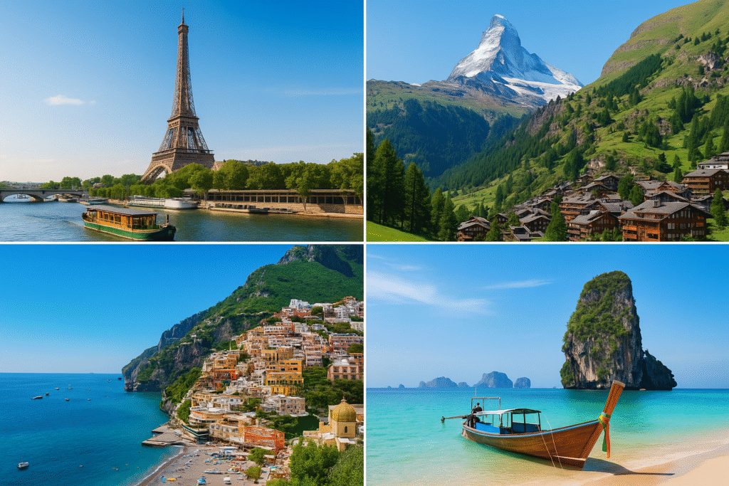 Honeymoon destinations