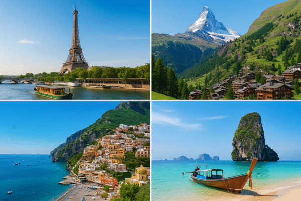 Honeymoon destinations