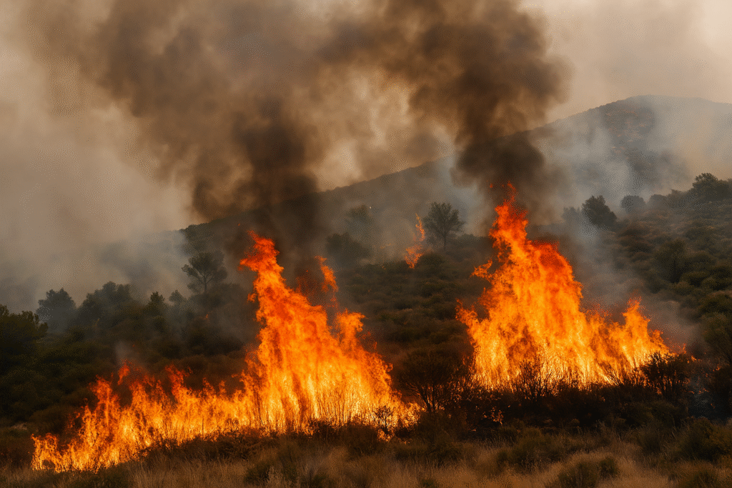 European Wildfire Crisis Escalates