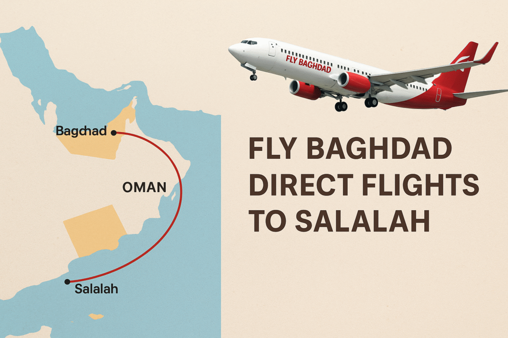 Fly Baghdad Launches Direct Flights to Salalah