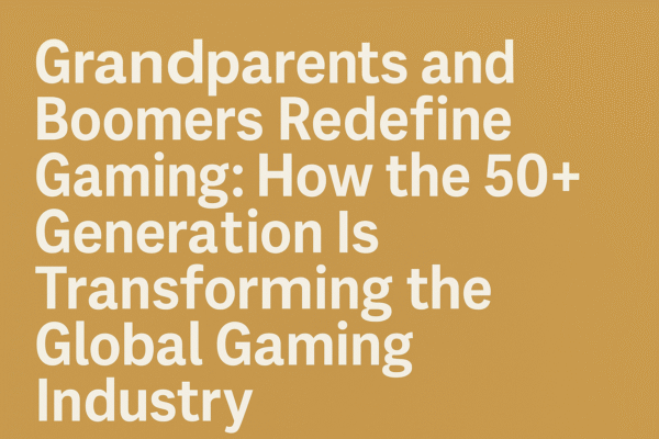 Grandparents and Boomers Redefine Gaming