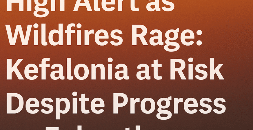 Greece Stays on High Alert as Wildfires Rage