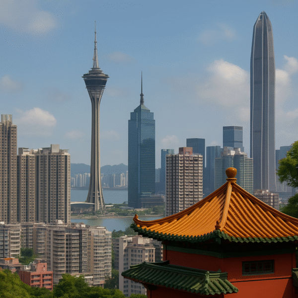 Hong Kong, Macao, and Shenzhen