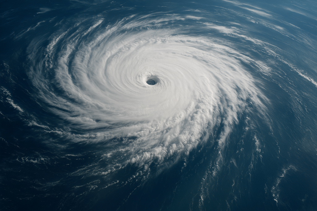 Hurricane Erin Hits Category Five