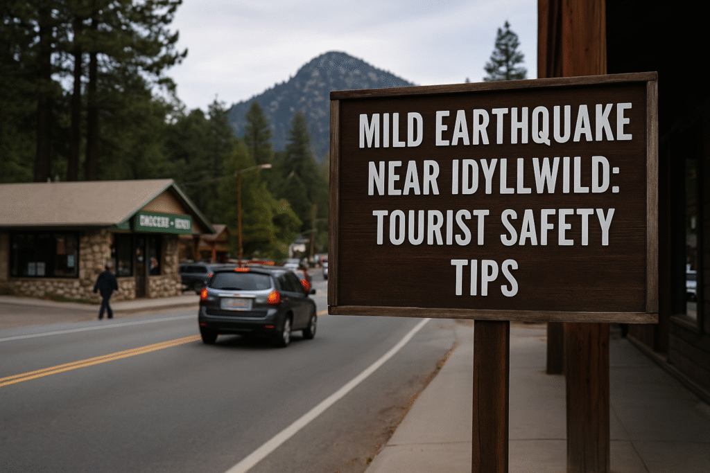 Idyllwild Earthquake