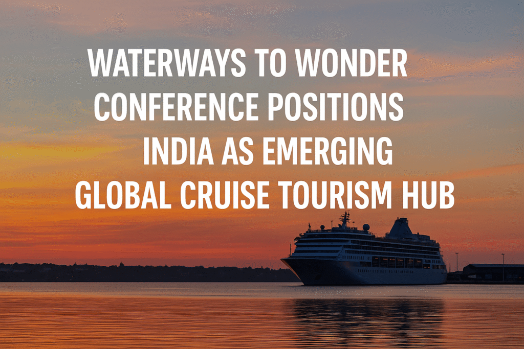 India Unveils Roadmap for Cruise Tourism