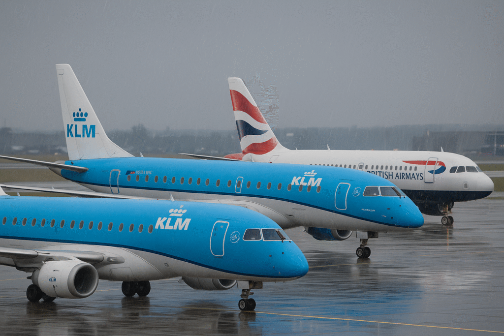 Major Flight Disruptions Hit KLM