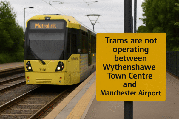 Tram disruption