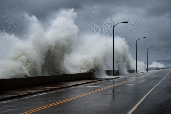 high surf