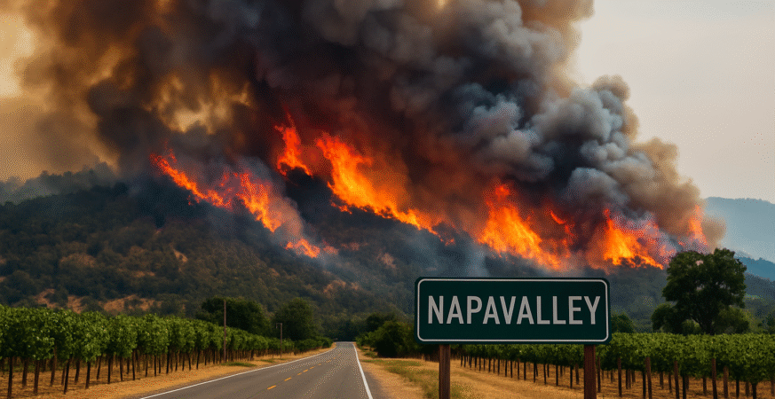 Wildfires Rage