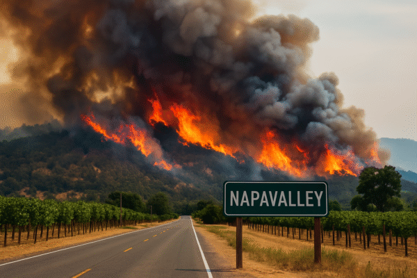 Wildfires Rage