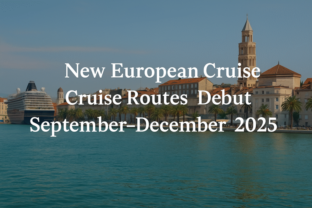 New European Cruise Routes