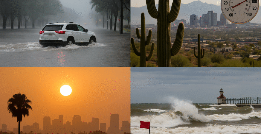 Weather chaos