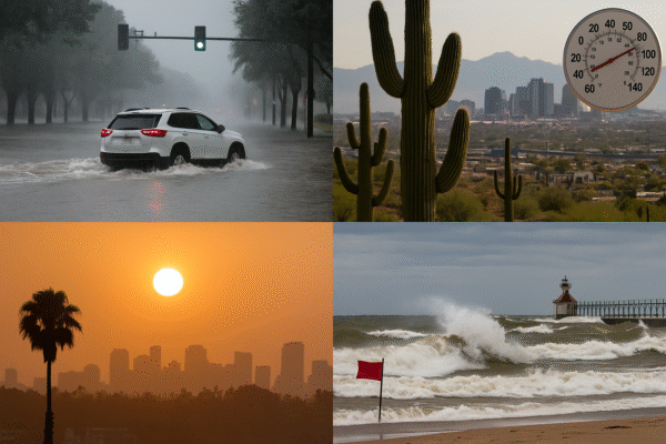 Weather chaos