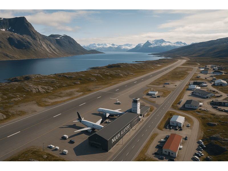 Nuuk Airport Halts International Flights