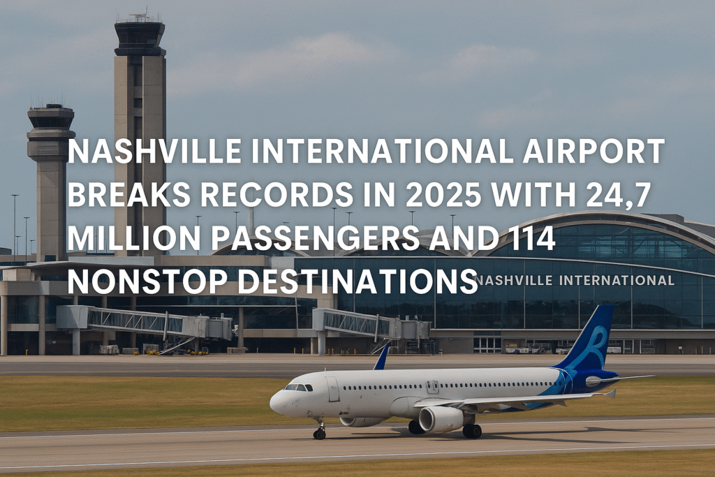 Record Year for Nashville International Airport