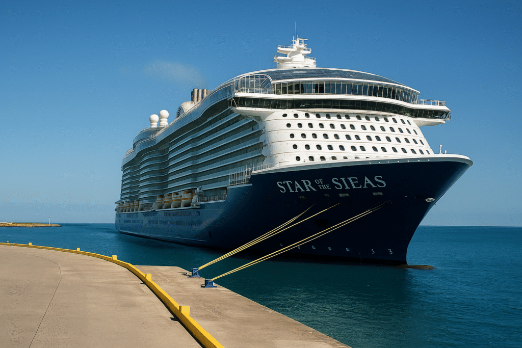 Royal Caribbean’s Star of the Seas Anchors