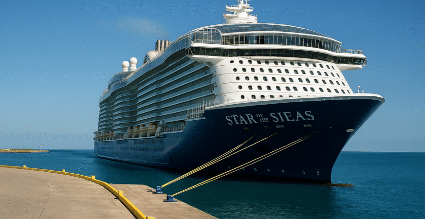 Royal Caribbean’s Star of the Seas Anchors