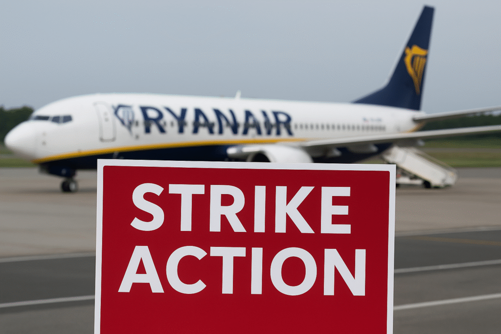 Ryanair Handling Strike at Madrid and Beyond