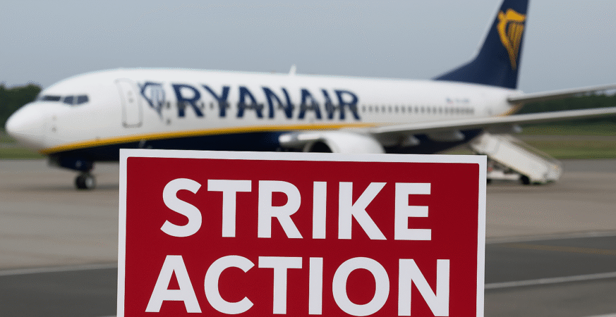 Ryanair Handling Strike at Madrid and Beyond