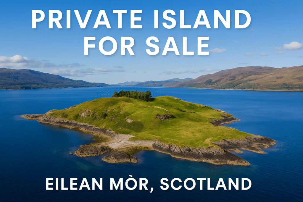 Scotland’s Remote Island Eilean Mòr for Sale