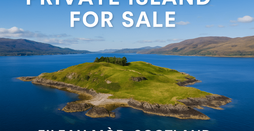 Scotland’s Remote Island Eilean Mòr for Sale