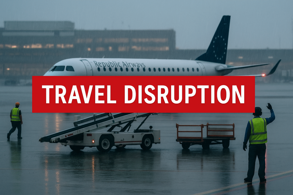 Severe Weather Grounds Republic Airways Flights