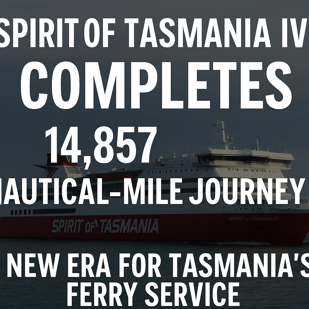 Spirit of Tasmania IV voyage