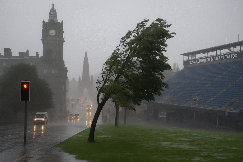 Storm Floris Slams UK with Record-Breaking August Winds