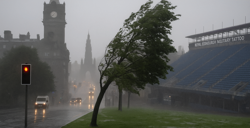 Storm Floris Slams UK with Record-Breaking August Winds