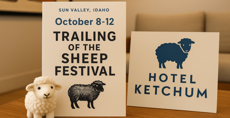 Sun Valley’s “Trailing of the Sheep” Festival Returns Hotel Ketchum Welcomes Guests with Sheep-Inspired Charm