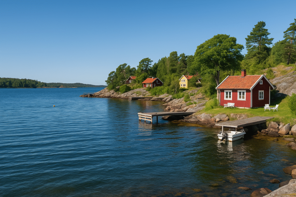 Sweden’s Coastal Charm Near Stockholm