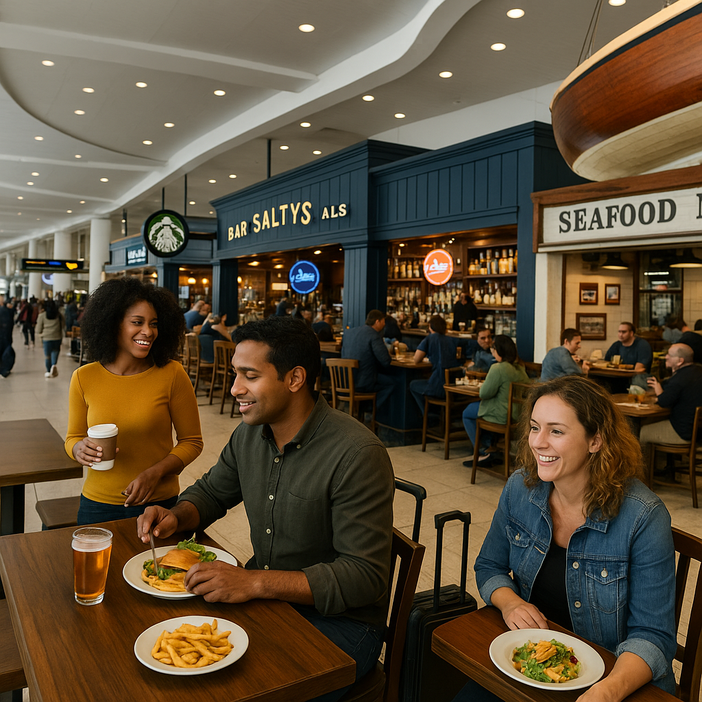 Top 10 U.S. Airports for Foodies