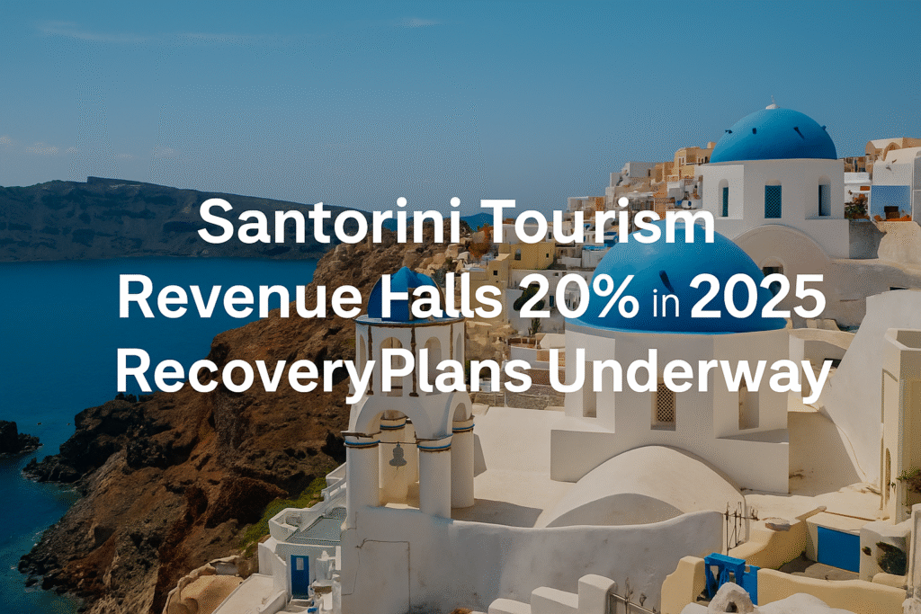 Tourism Decline Hits Santorini