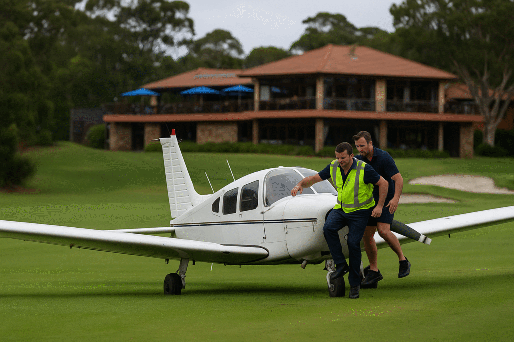 Trainee Pilot Executes Heroic Emergency