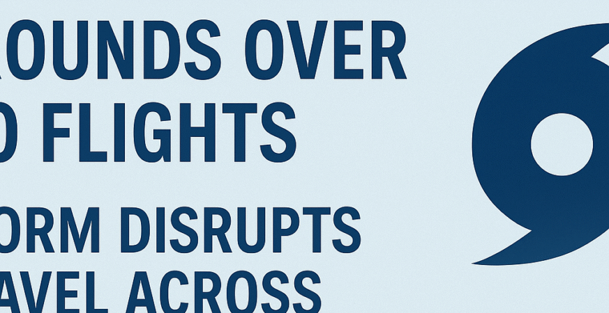 Typhoon Podul Grounds Over 130 Flights