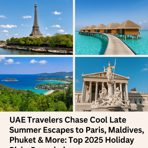 UAE Travelers Chase Cool Late Summer Escapes to Paris
