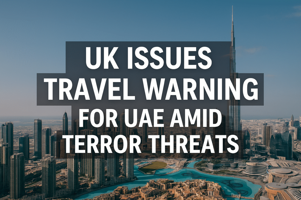 UK Issues Travel Warning for UAE as Terror