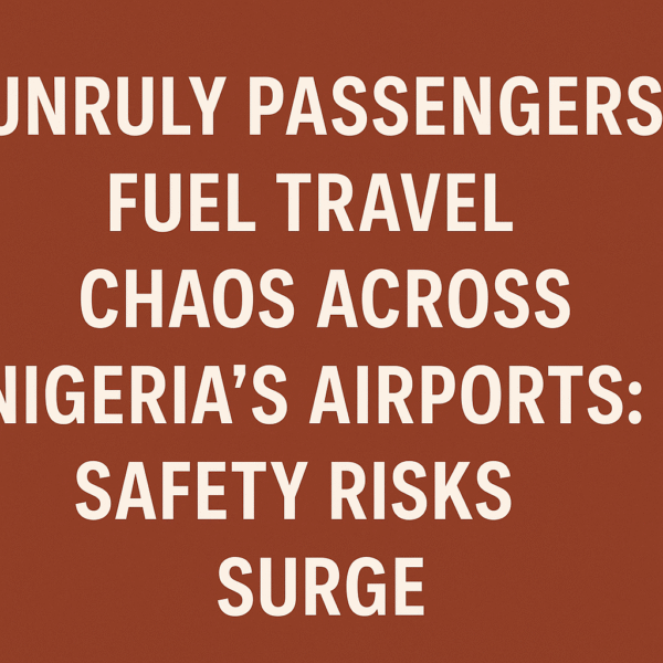 Unruly Passenger Surge Sparks Safety