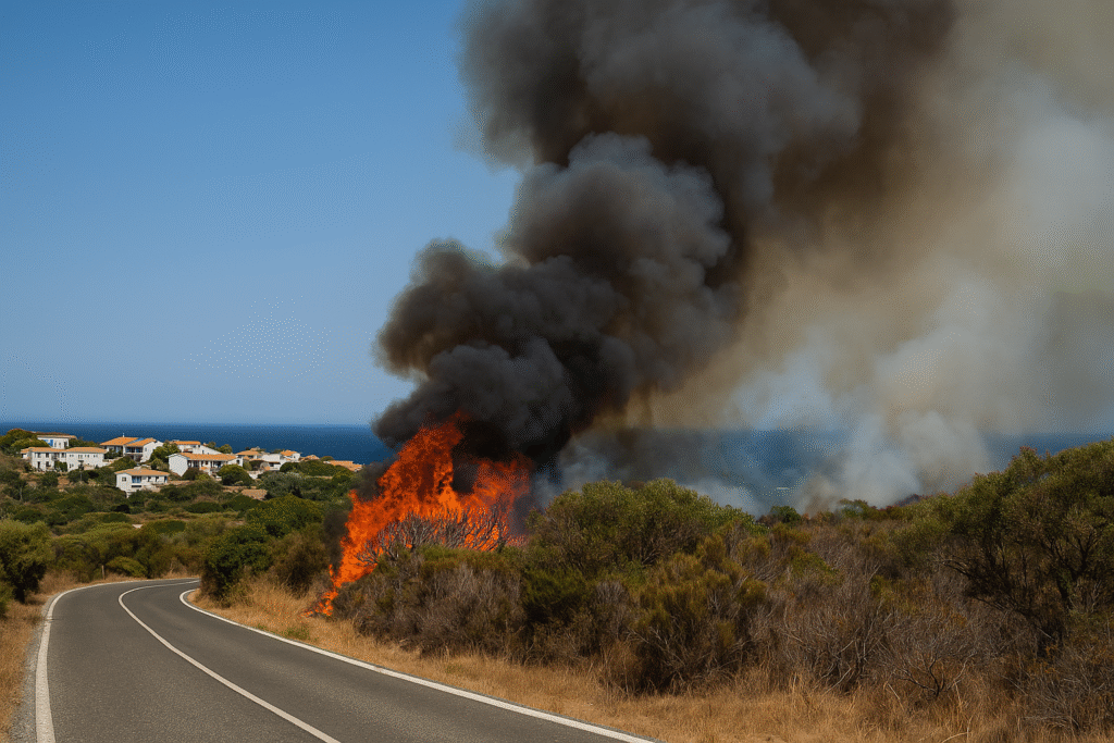 Wildfire Crisis in Andalusia