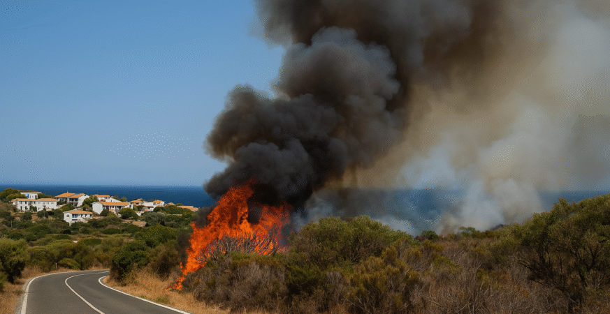 Wildfire Crisis in Andalusia